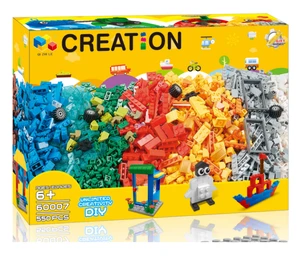 550pcs Creative Educational Construction DIY Bulk Building Blocks LEGOING