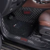 5d leather car mat new design leather car floor mat Cover the threshold customize LOGO car carpet