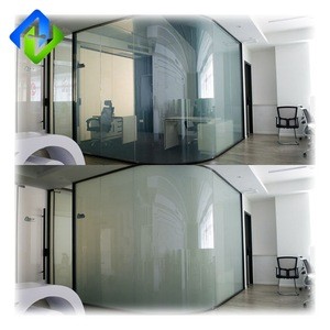5mm Switchable magic privacy protection PDLC smart glass for bank 0003