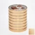 Import 6 Pieces Copper Transparent Line Fancy Round Shaped Bathroom Accessories Set from Taiwan