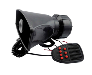 6 tone super sound car alarm siren long throw speaker horn