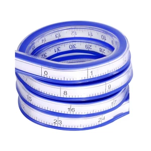 60cm Flexible Curve Ruler for Drawing and Sewing Drafting Drawing Measure Tool Soft Plastic Tape Measure Ruler