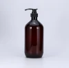 60ml 100ml 150ml 200ml 250ml 300ml 500ml 1000ml plastic amber shampoo pump bottle