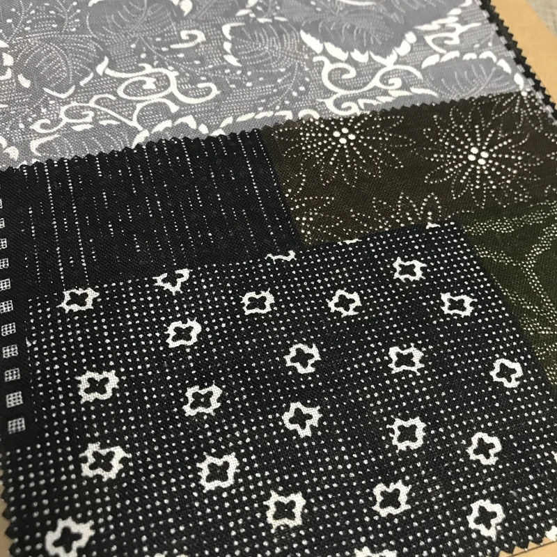 6831#100% Linen Print Flax Fabrics Unique Ethnic Floral Printed Linen Fabric wholesale high quantity