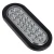 Import 6&quot; 24 LED Oval Truck Trailer White Stop/Turn/Tail Backup Light w/Flush Mount from China