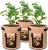 Import 7 gallon vertical fabric pot flower grow bags with handles felt potato grow bag from China