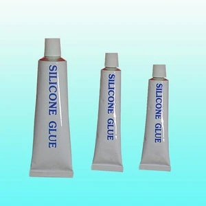 7 gram Clear adhesive silicone glue for ABS plastic and hard plastic