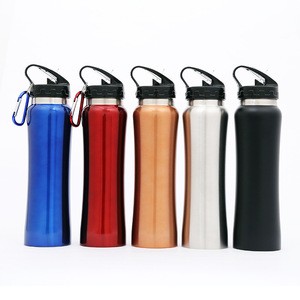 750ml Hot Selling Double Wall Insulated Stainless Steel Water Bottle Vacuum Flasks Thermoses With Straw