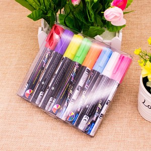 8 colors erasable marker pen wholesale liquid chalk pen for blackboard
