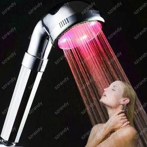 8008-B23 Temperature Control No need battery bathroom led color tub and shower faucets