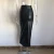 8298 Wholesale Ladies Button Design PU Leather Long Skirt