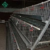 A type 4 tier PVC coated battery hen layer cage for chicken farm in Ghana
