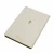 Import A5 Soft colorful cover customized notepad golden cover notebook from China