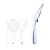 Import ABS hand shower multi-function shower head bathroom accessories from China