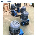 ACL Double TDF flange machine parts worm gear reducer