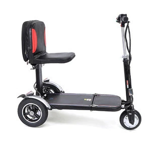 Adult Mini Handicapped 3 Three Wheel Three-Wheel Foldable Folding Electric Scooter