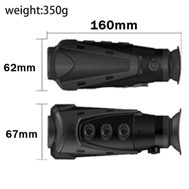 Advanced infrared Ir Thermo Night Vision Hight Frame Rate 510 N1 Handheld Thermal Imaging Monocular