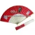 Import Advertising custom paper fan from China
