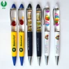 Advertising Plastic Liquid Floating Pen, Floater Ballpen, Liquid Ballpoint Pen