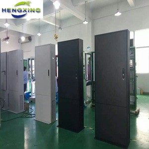 airconditioner-cooled heat dissipation 55 Inch floor-type Outdoor touch LCD advertising screen