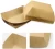 Import Airline Kraft Paper Carton Thin Wall Open Crab Stick Baby Dry Food Candy Storage Packaging Tray Snack Boat Box from China