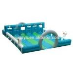 Airtight inflatable derby race horse / Pony Hoppers Inflatable Game