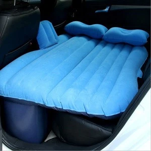 Akuma-00125  PVC high quality comfortable folding bed Cheap Full Size Inflatable Car bed Air Mattress