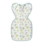 All Season Cotton Baby Sleep Bag and Sack with Inverted Zipper, Fits Infants Babies Ages 0-6 Months, Sleeveless Soft Wearable