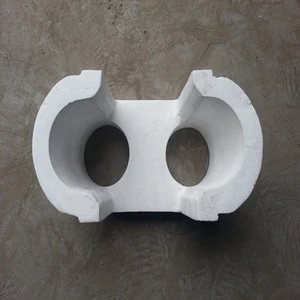 Aluminium silicon ceramic fiber trough lining / Distribution plate