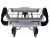 Import Aluminum airport luggage trolley cart with 3 wheels from China