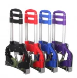 Aluminum alloy folding hand cart/Portable foldable luggage hand trolley/Collapsible folding aluminum hand cart