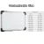 Import Aluminum Frame Message Board Dry Erase magnetic writing board from China