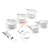 Import Amazon 7-Pieces Plastic Measuring Cup with Scale ruler Tools from China