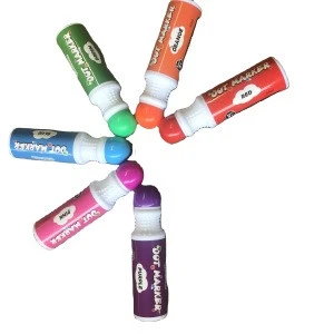 Amazon Hot Selling 60ml 8 Colors Bingo Markers Washable Dabber Dot Paint Markers for Kids