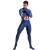 Import American captain Marvel anime zentai tights jumpsuit Performance Cosplay Costume Mardi Gras Carnival from China