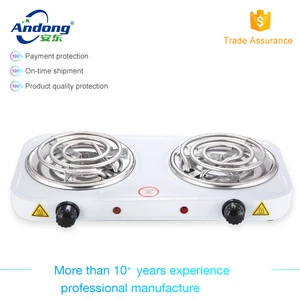 andong Portable Powerful Cast iron Electric Hot Plate 2 Cooking