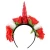 Import Animal Ears Birthday Flower Headband Kids Girls Unicorn Horns Party Hairband from China