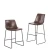 Import ANJI YIBO Bar furniture high modern  counter leather industrial  bar stool chairs from China