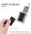 Import Anti-Thieft Electric Door Lock Cylinder with Ttlock Bluetooth Connection from China