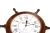 Import Antique Wooden Ship Wheel Clock For Home Decor from India