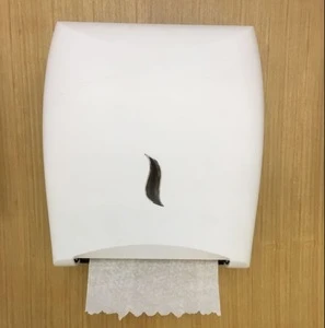 AOLQ new coming bathroom hygienic auto cut paper towel roll dispenser wall mount