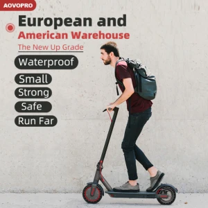 AOVOPRO Europe Warehouse Stock Drop Shipping Foldable Adult electric balance scooter Smart 31KM/H 35KM Range Electric Scooter
