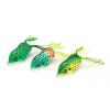 Artificial handmade frog lure weedless minnow fishing lures