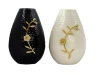 Artistic Hammered Black Flower Vase