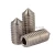 Import ASME/ANSI B 18.3 Hexagon Socket Set Screws with Cone Point Alloy Steel  UNC Thread from China