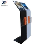 Auto 4S shops Parameter Floor Card Display Rack Stand ,Import Acrylic panel