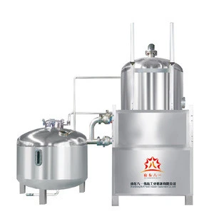 automatic low temperature Vacuum Fryer For Okra Chips Vacuum Frying Line