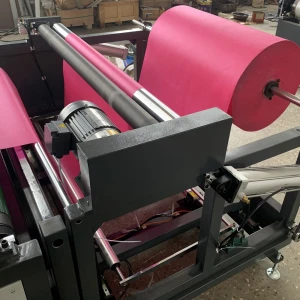 Automatic Roll To Roll Non Woven Fabric Material Silk Screen Printing Machine MX1200