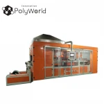 Automatic Vacuum Forming Negative Pressure Thermoforming Machine with Auto Punching and Stacking