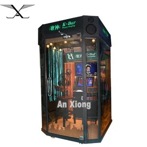 AX K bar mini KTV karaoke booth player coin operated electronic karaoke machine player